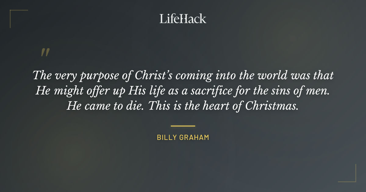 Quote by Billy Graham