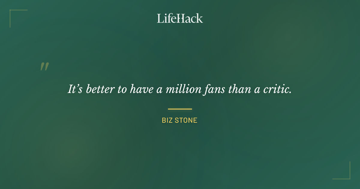 Quote by Biz Stone
