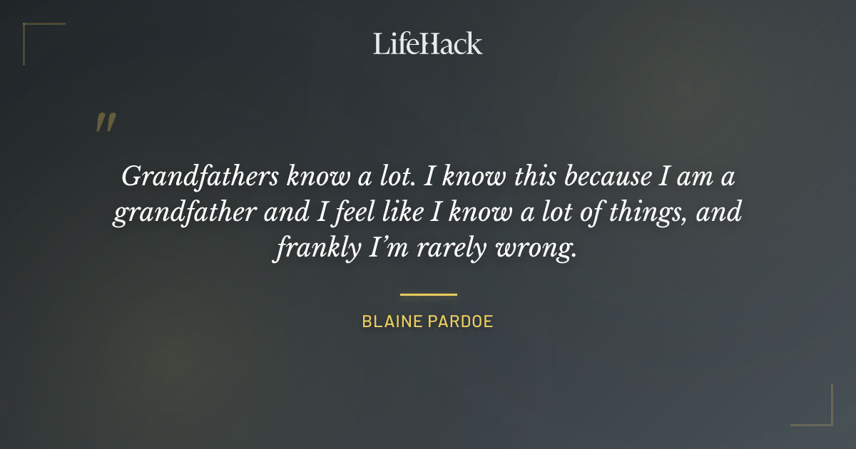 Quote by Blaine Pardoe