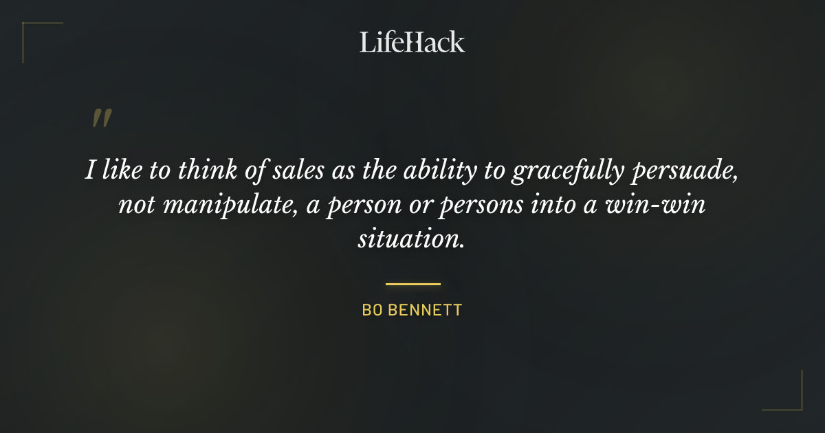 Quote by Bo Bennett