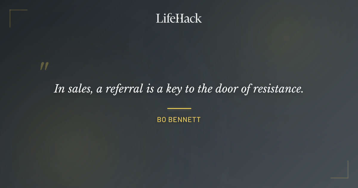 Quote by Bo Bennett