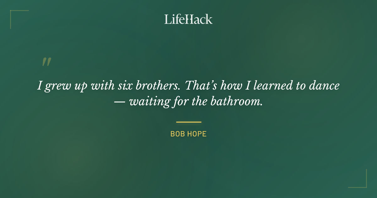 Quote by Bob Hope