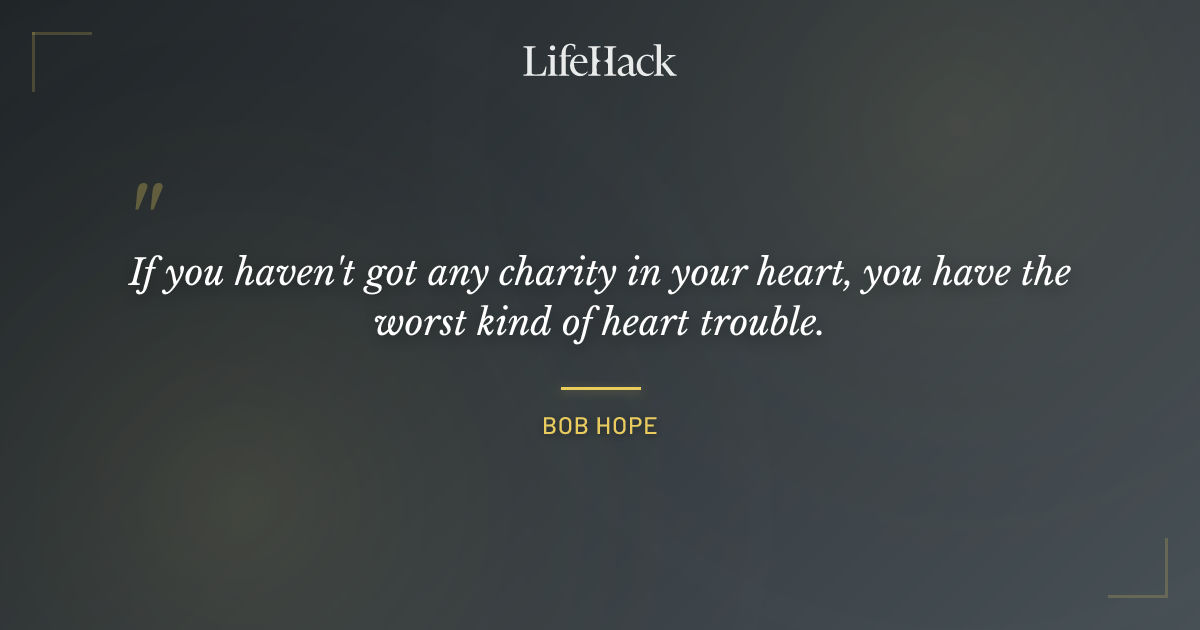 Quote by Bob Hope