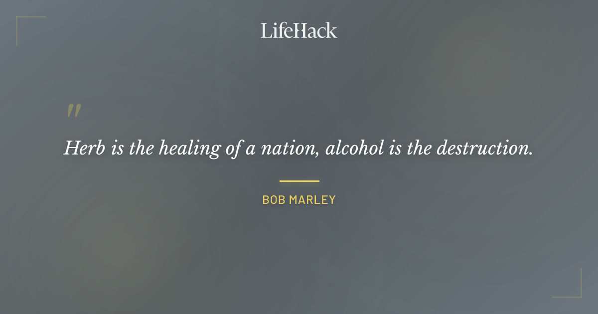 Quote by Bob Marley