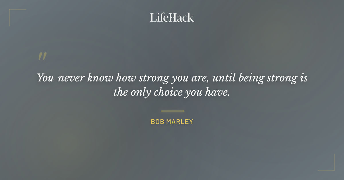 Quote by Bob Marley