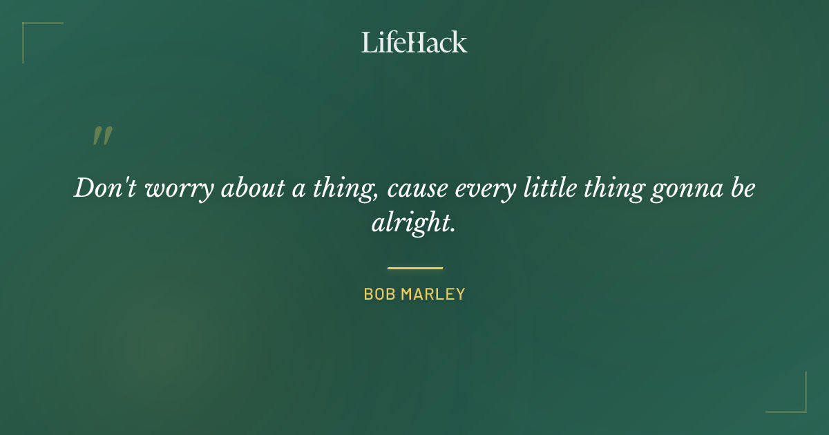 Quote by Bob Marley