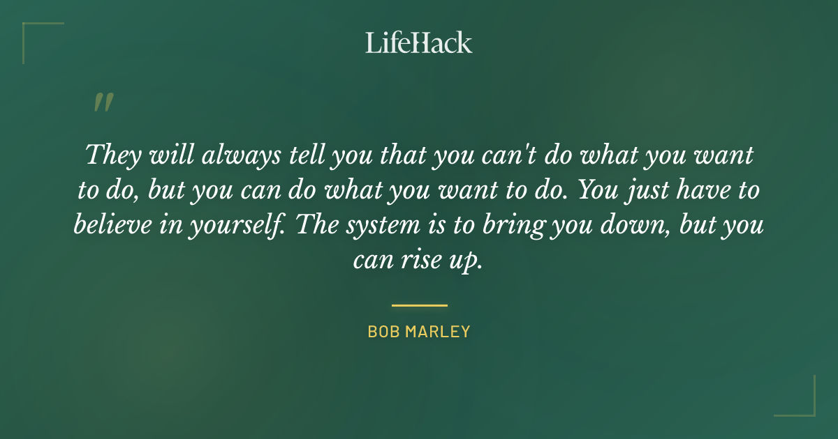 Quote by Bob Marley