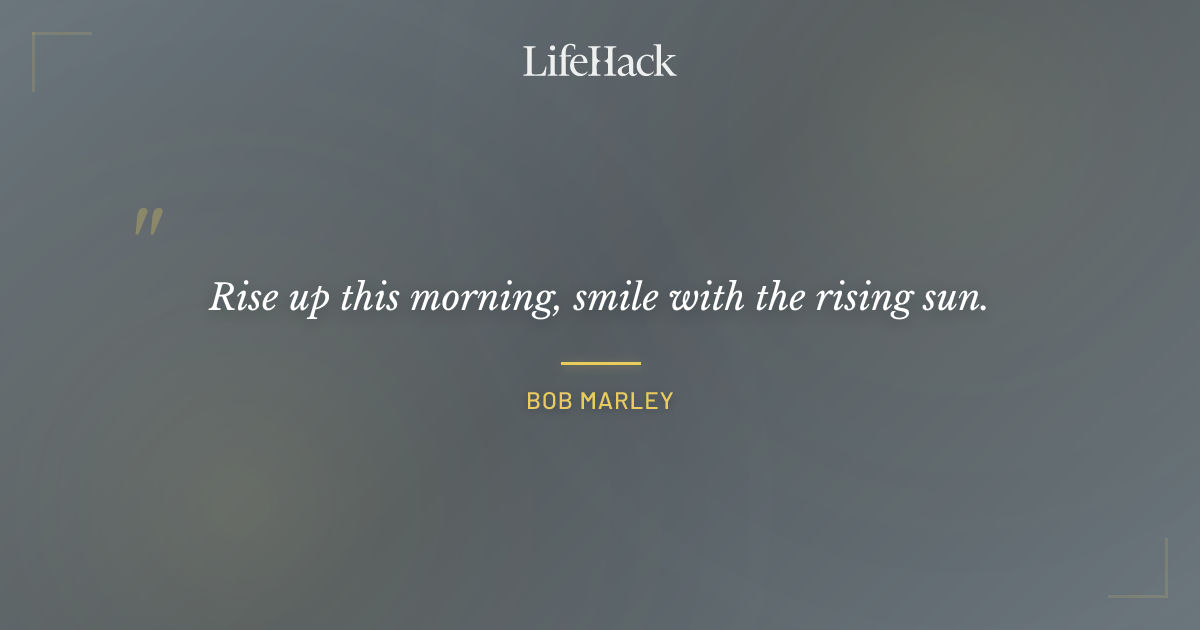 Quote by Bob Marley