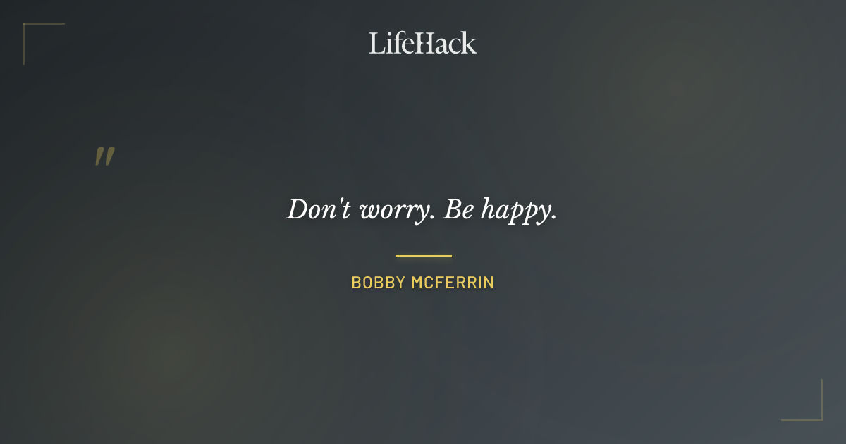 Quote by Bobby McFerrin