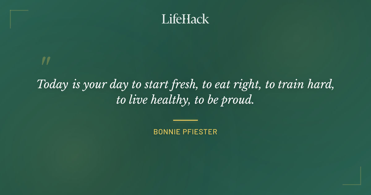 Quote by Bonnie Pfiester