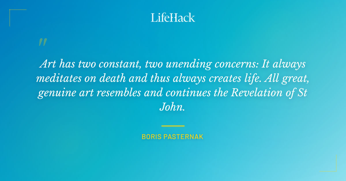 Quote by Boris Pasternak