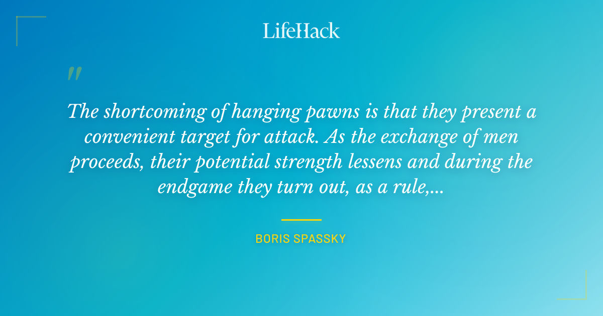 Quote by Boris Spassky