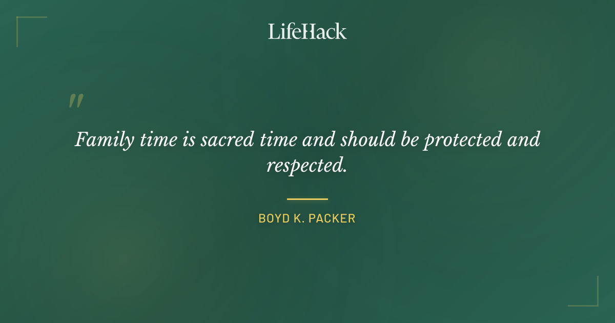 Quote by Boyd K. Packer