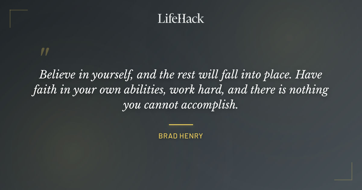 Quote by Brad Henry