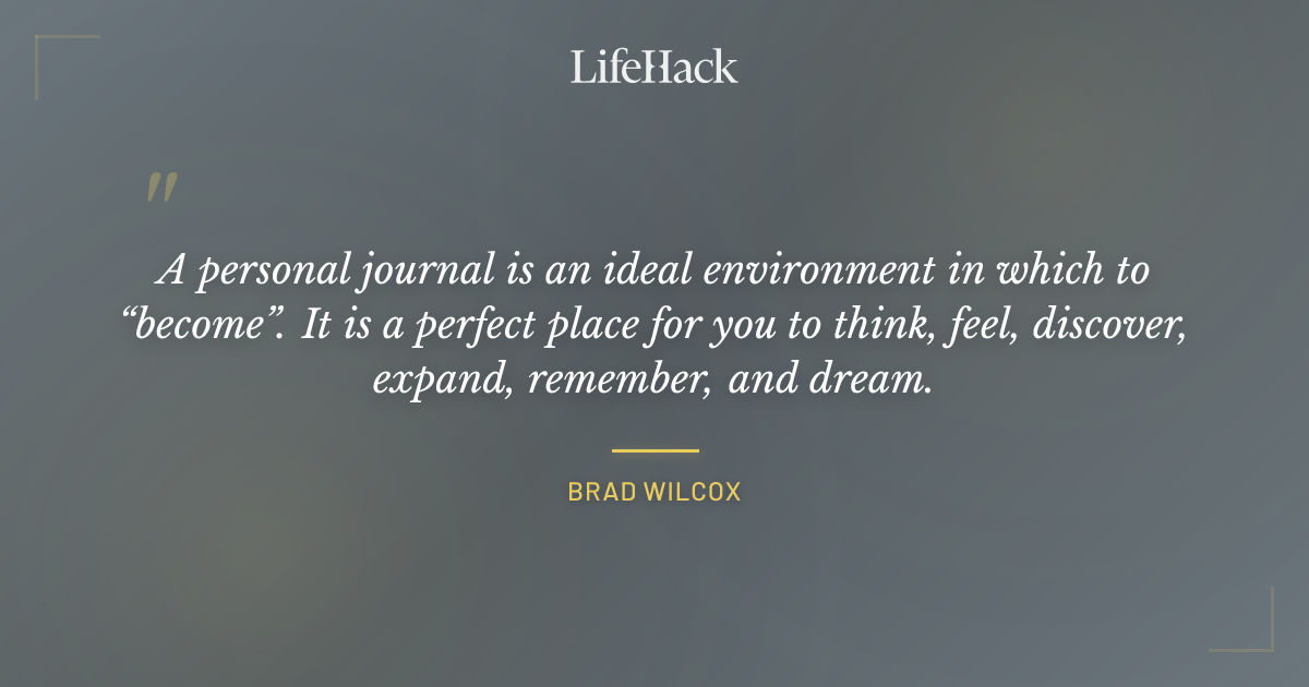 Quote by Brad Wilcox