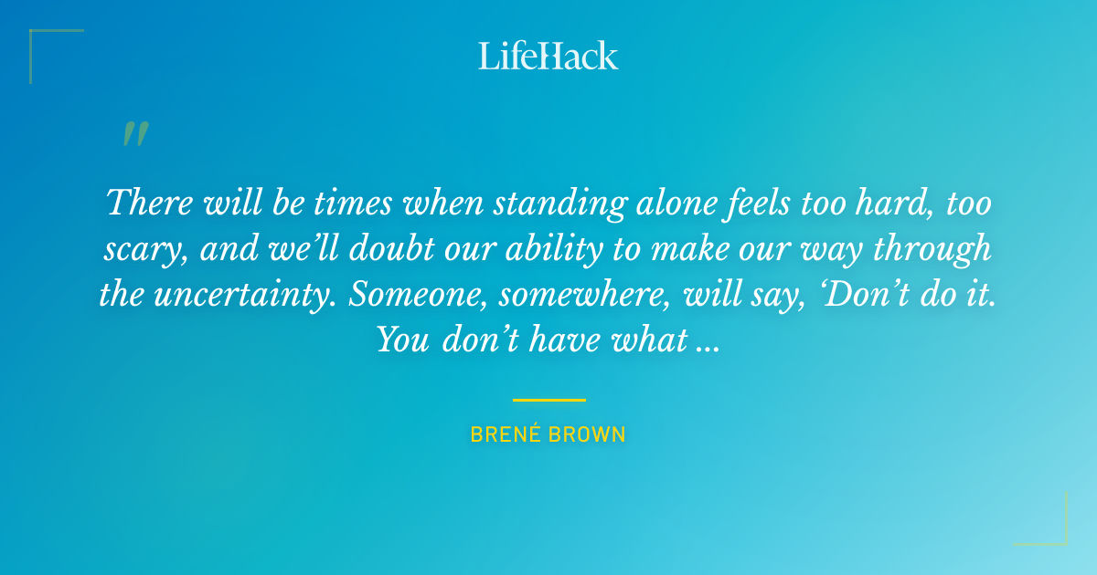 Quote by Brené Brown