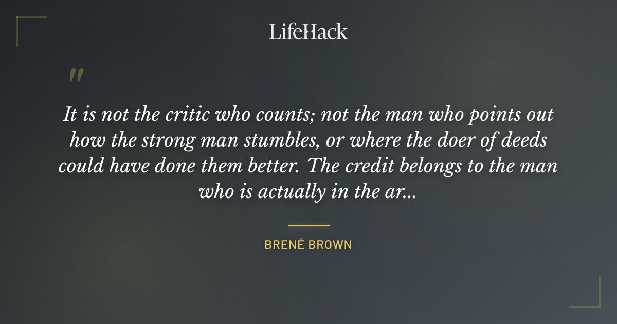 Quote by Brené Brown
