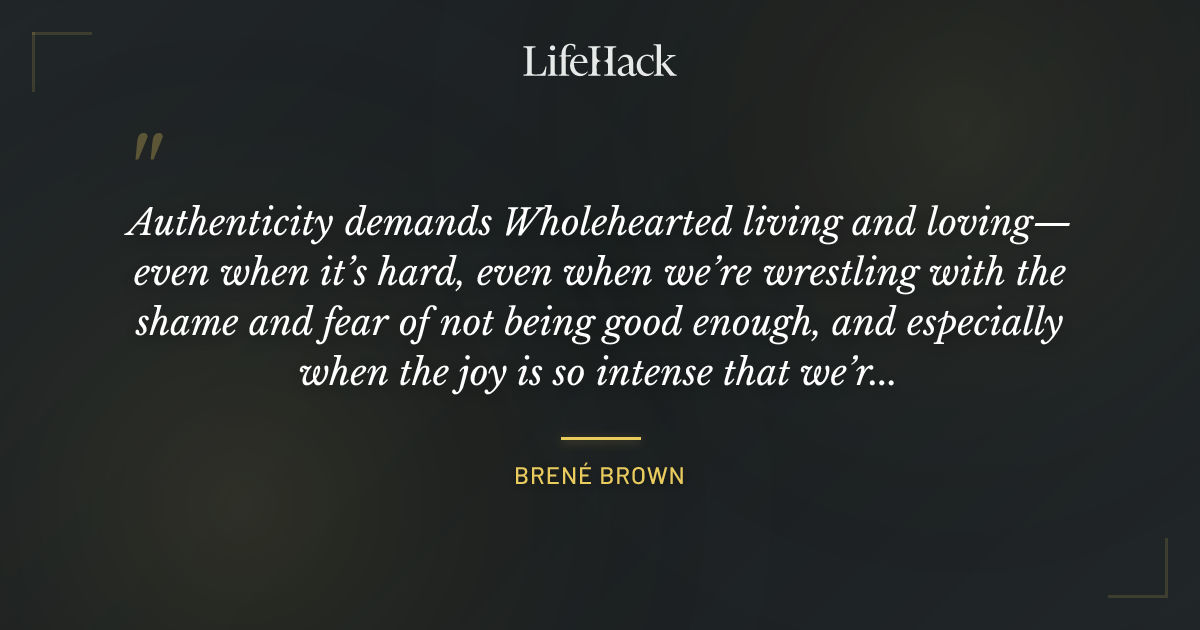 Quote by Brené Brown