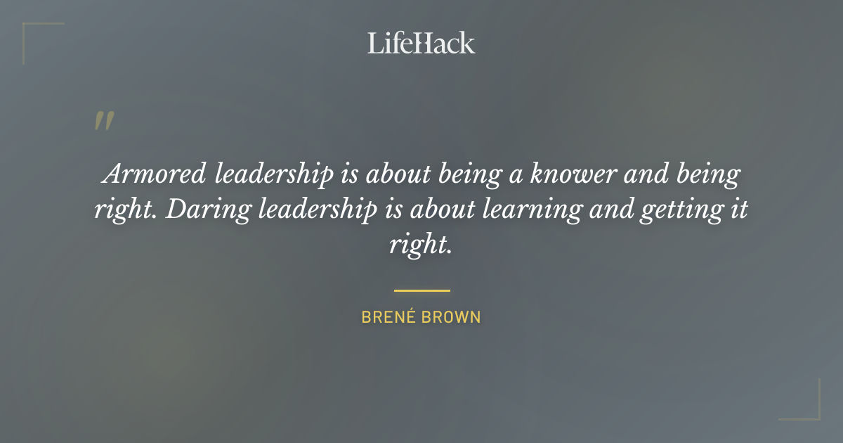 Quote by Brené Brown