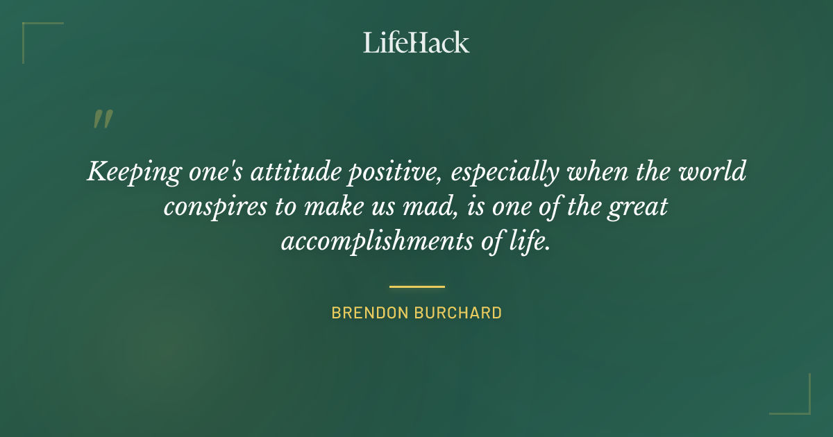 Quote by Brendon Burchard
