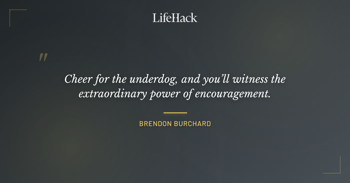 Quote by Brendon Burchard