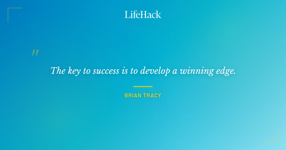 Quote by Brian Tracy