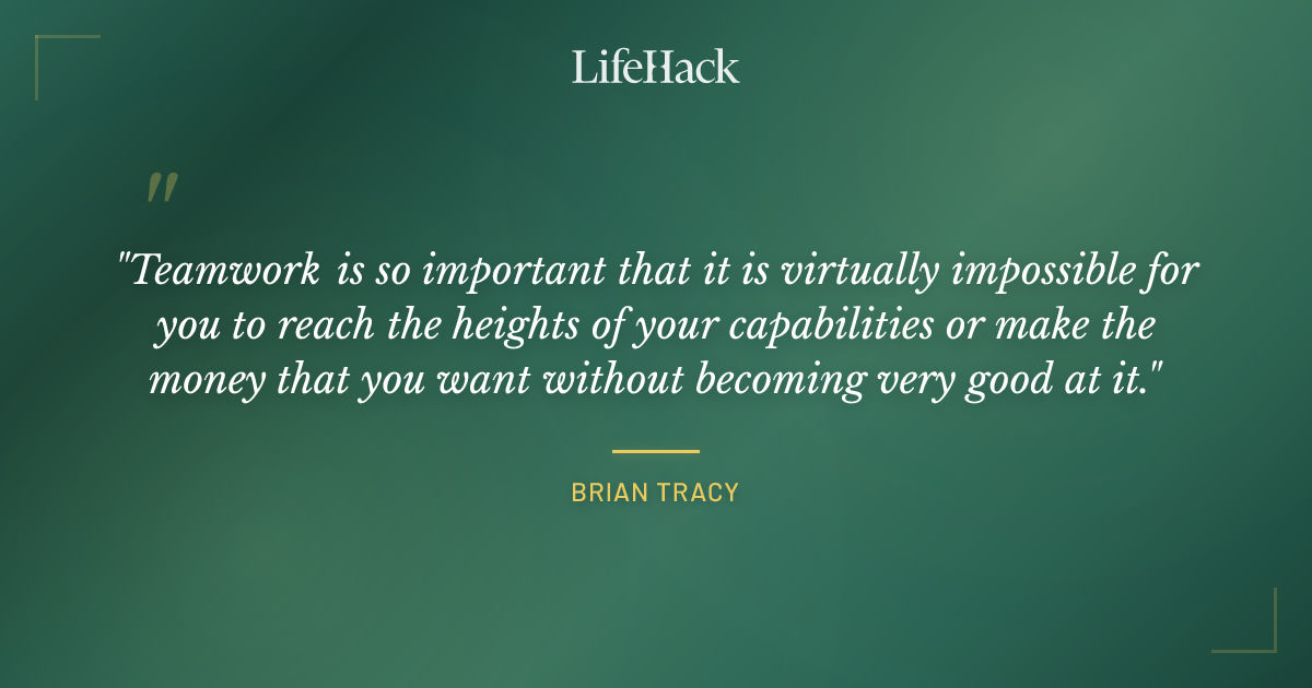 Quote by Brian Tracy