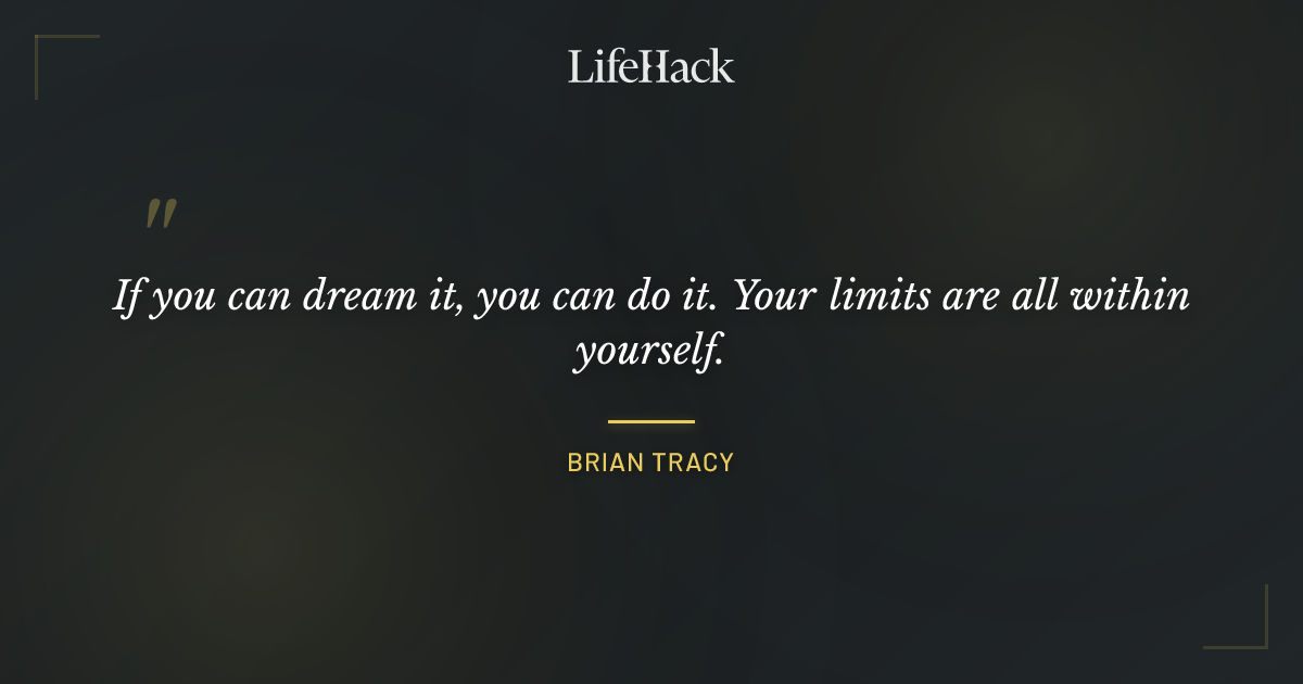 Quote by Brian Tracy