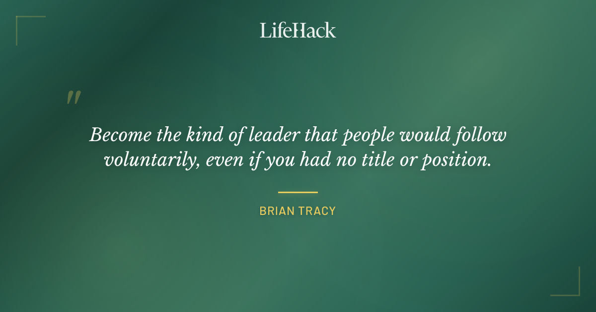 Quote by Brian Tracy