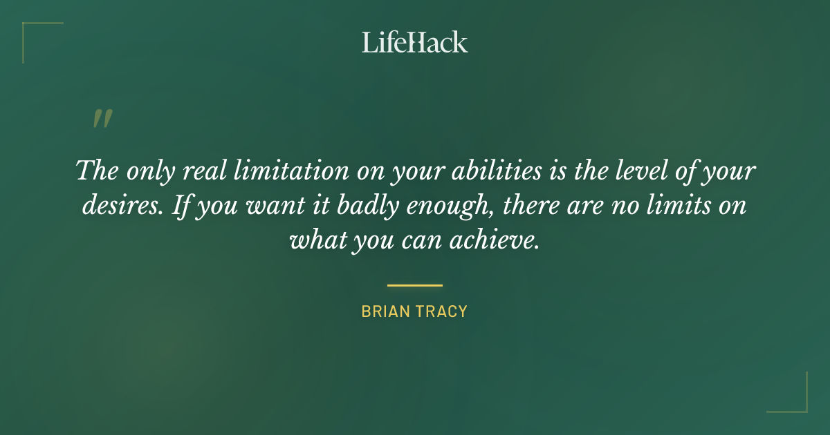 Quote by Brian Tracy