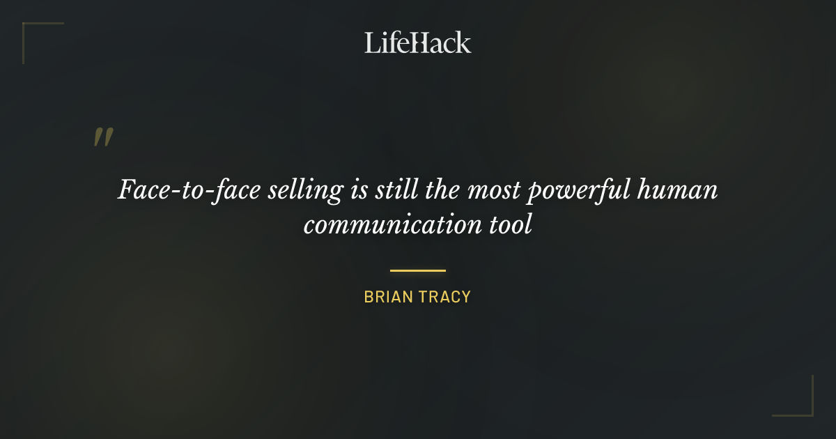 Quote by Brian Tracy