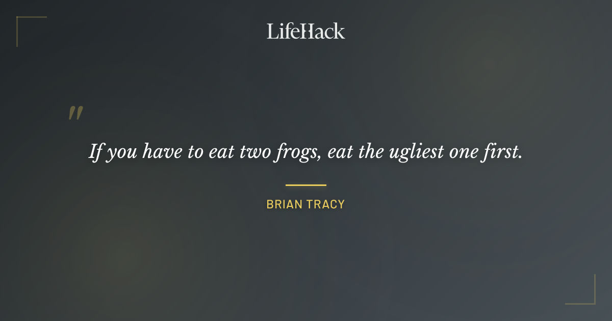 Quote by Brian Tracy