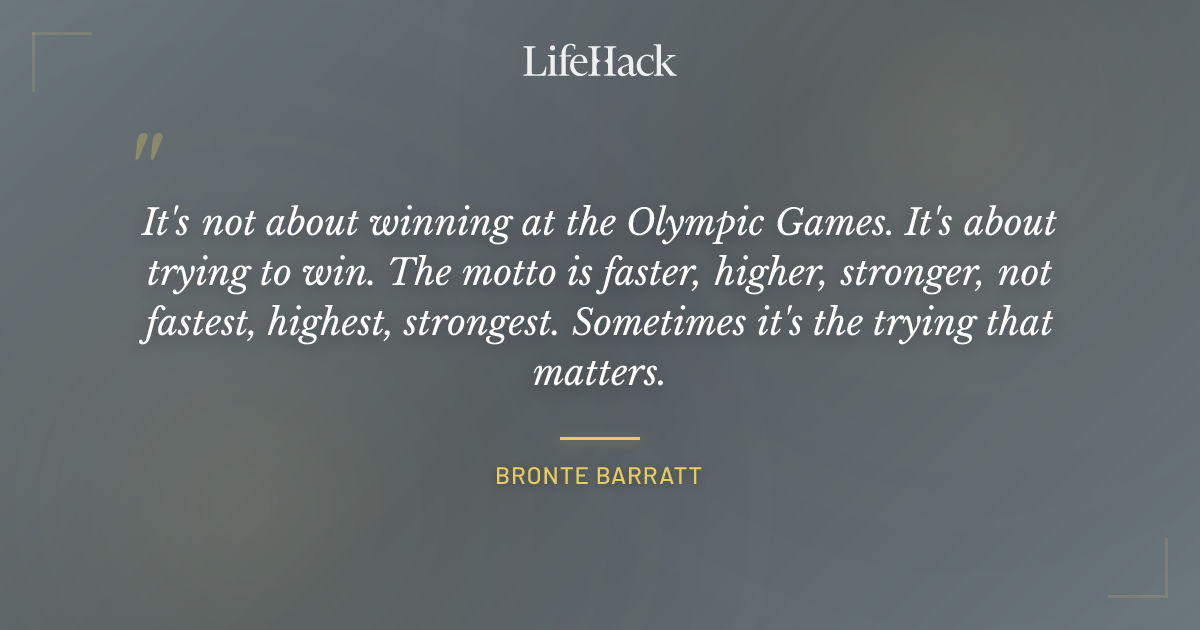 Quote by Bronte Barratt