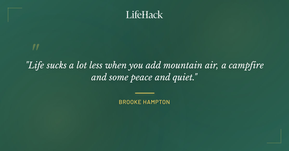 Quote by Brooke Hampton