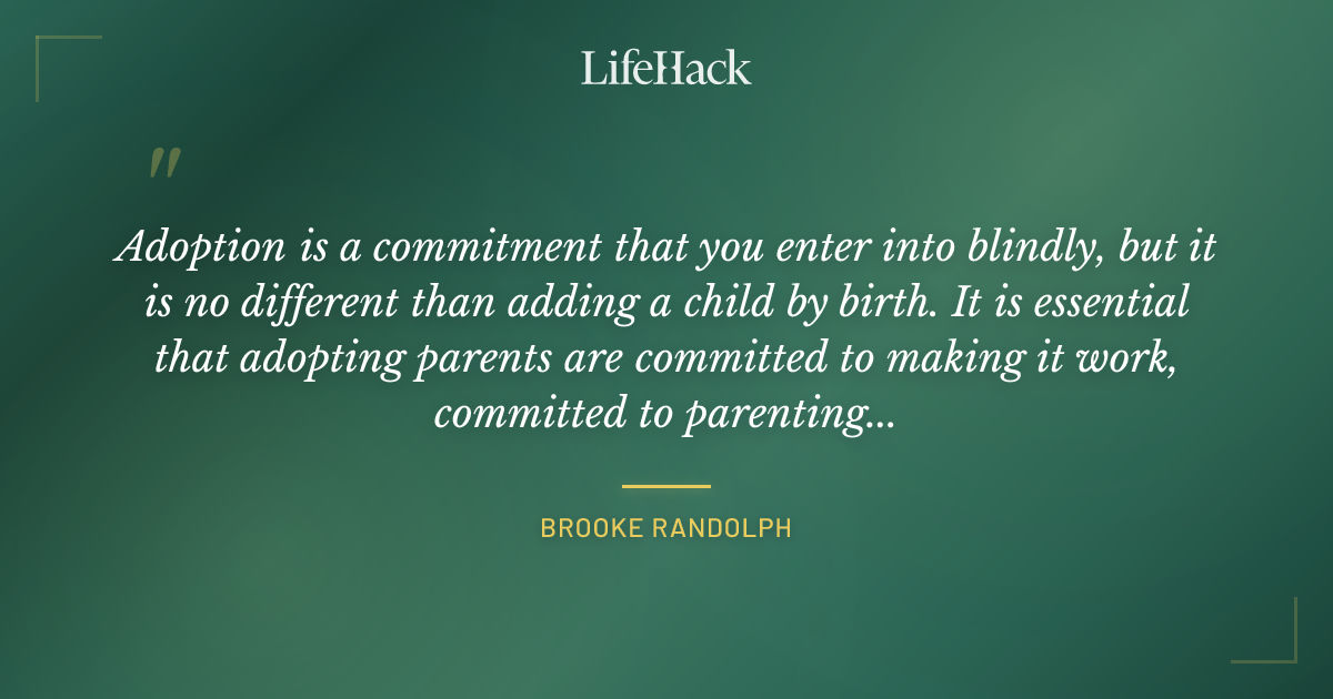 Quote by Brooke Randolph