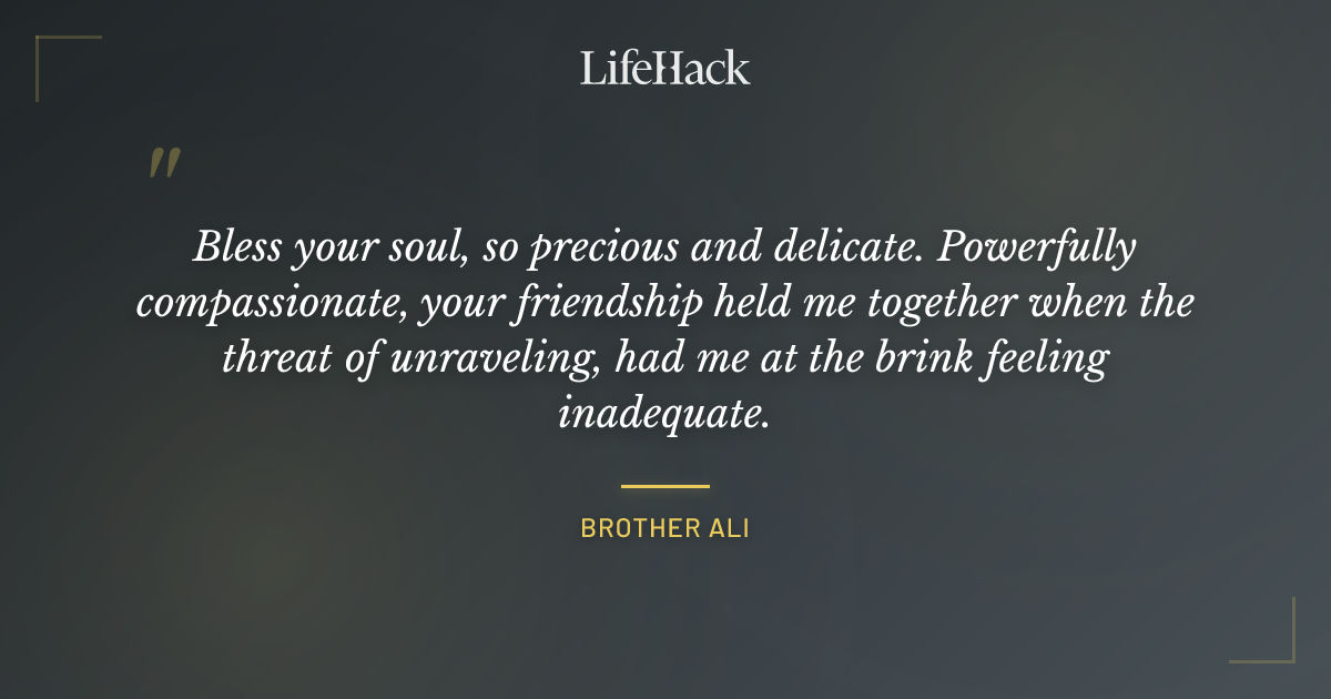 Quote by Brother Ali