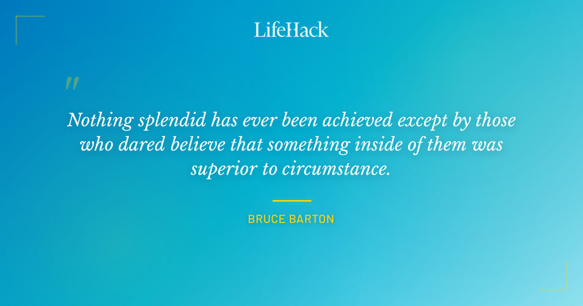 Quote by Bruce Barton