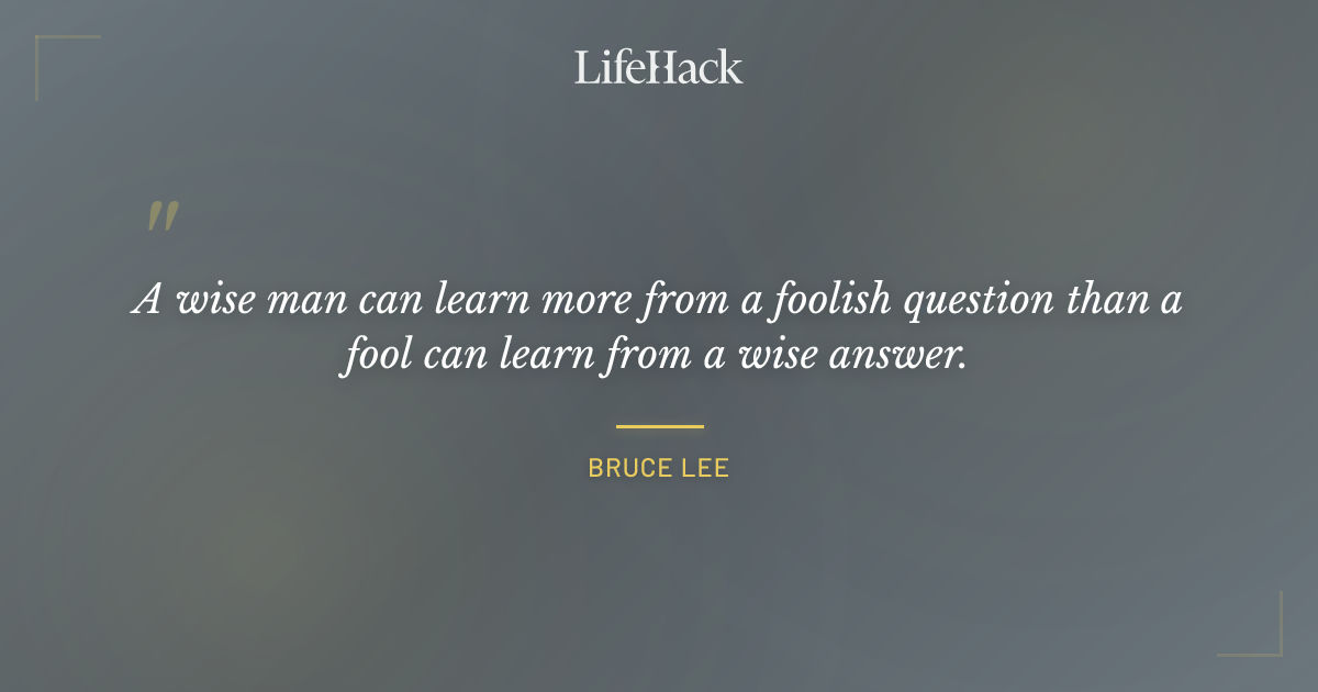 Quote by Bruce Lee