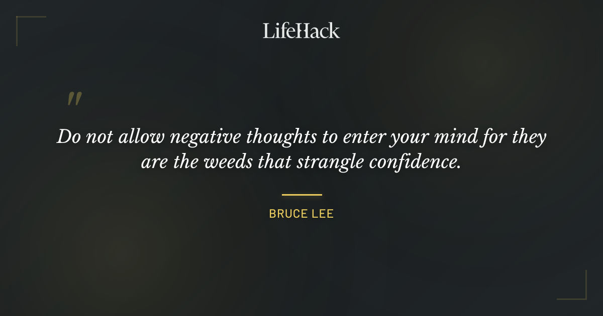 Quote by Bruce Lee