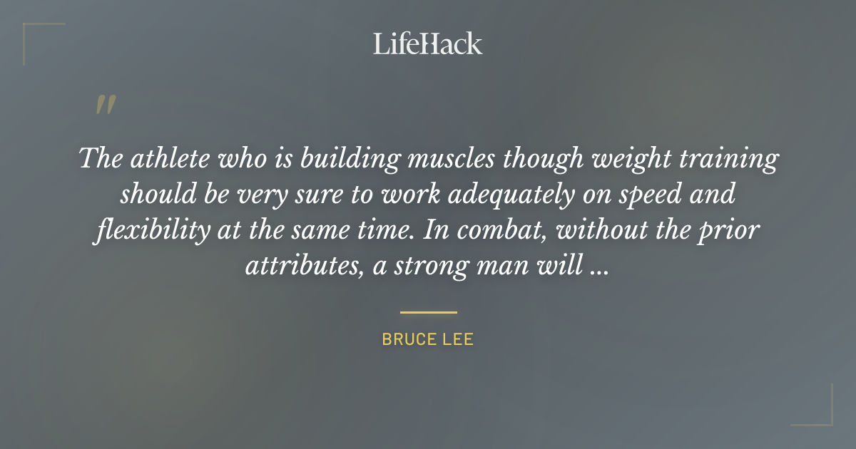 Quote by Bruce Lee