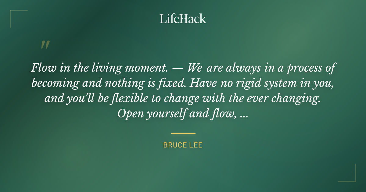 Quote by Bruce Lee