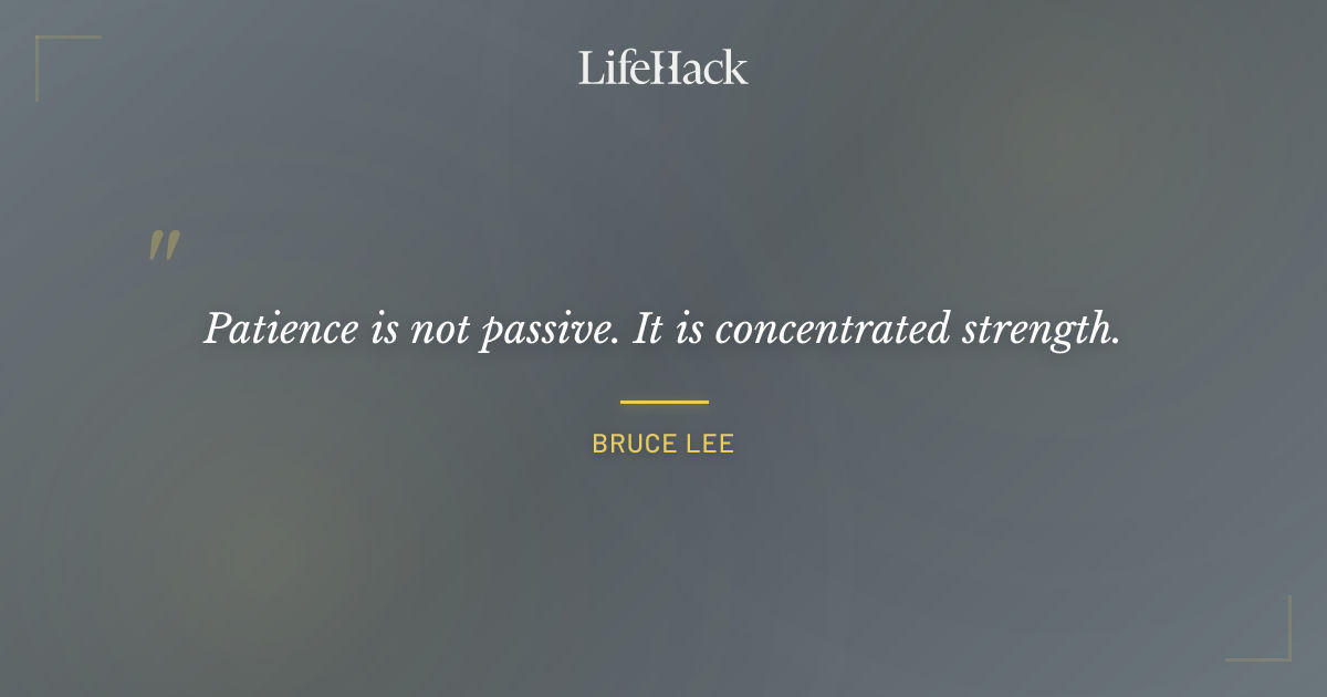 Quote by Bruce Lee
