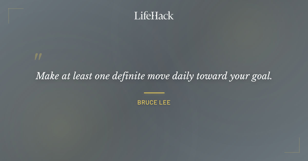 Quote by Bruce Lee