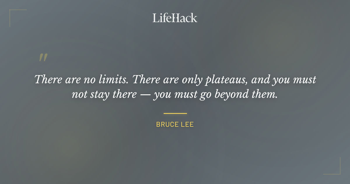 Quote by Bruce Lee