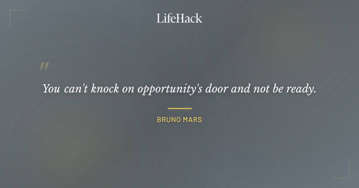 Quote by Bruno Mars