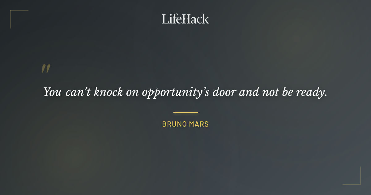 Quote by Bruno Mars