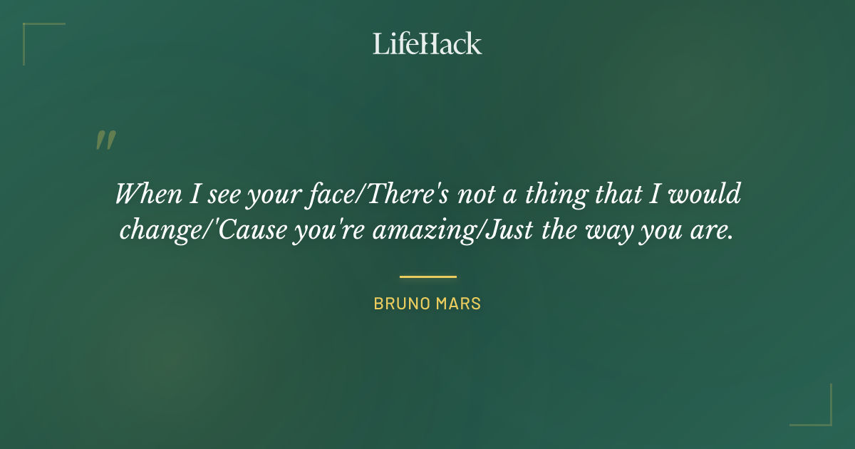 Quote by Bruno Mars