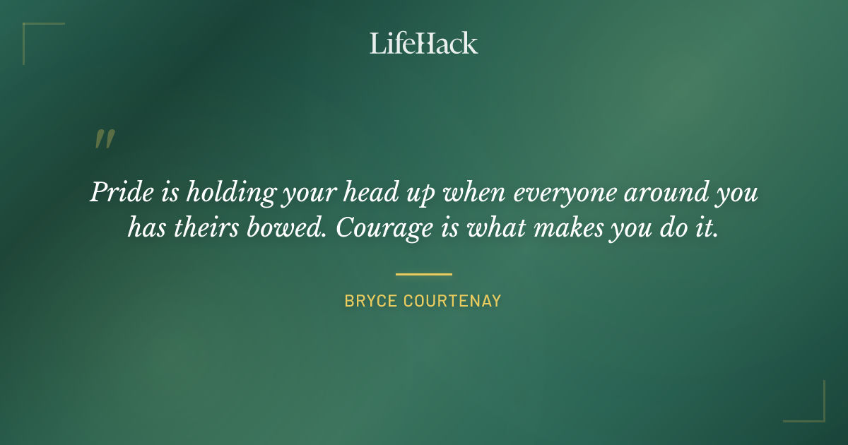 Quote by Bryce Courtenay