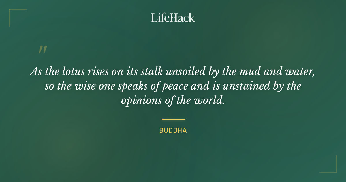 Quote by Buddha