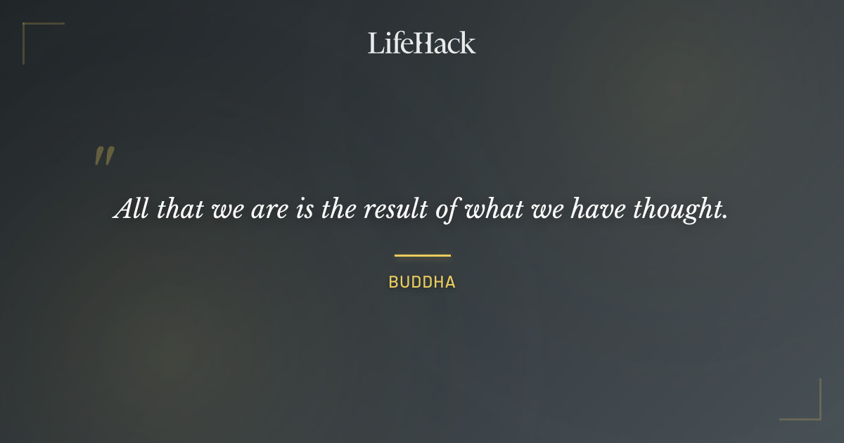 Quote by Buddha